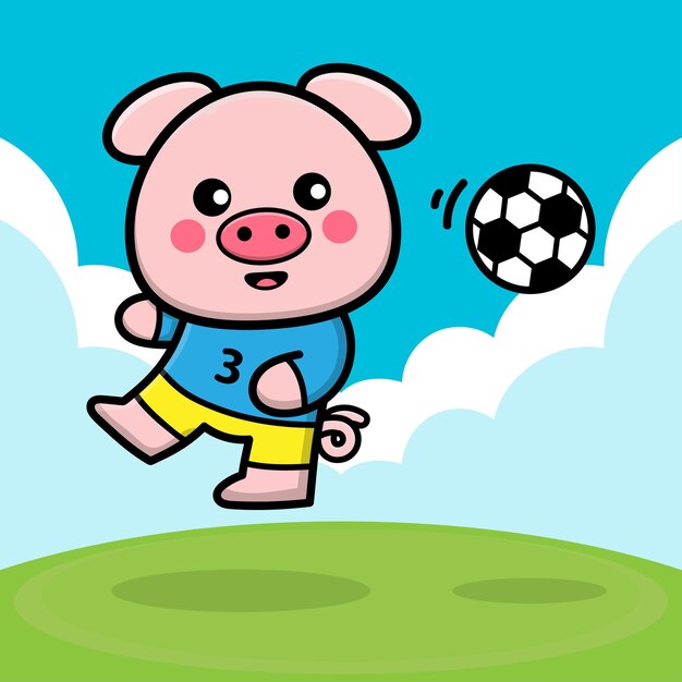 多くの男の子 サッカー イラスト 無料のベクター