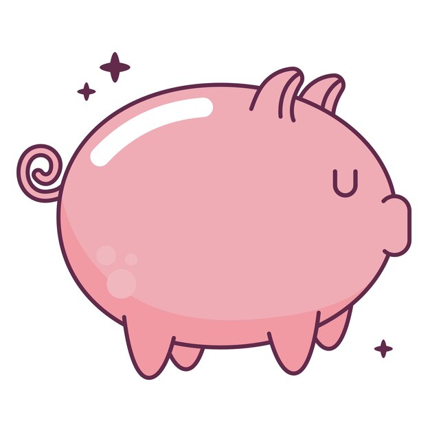 cute piggy design