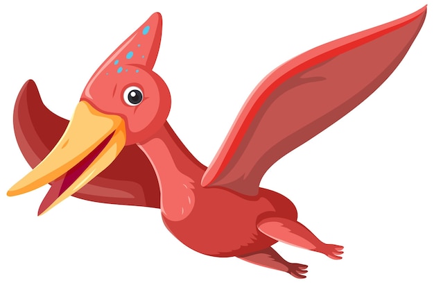 Cute pterosaurs dinosaur cartoon