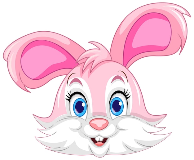 Cute Rabbit Cartoon Character Vector