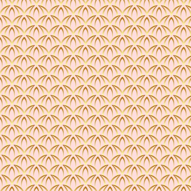 Cute rose gold art pattern