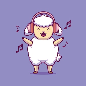 音楽を聴く人とイラストのテーマ 無料のベクター 音楽を聴く人とイラストのテーマ 無料のベクター
