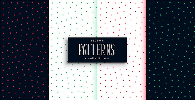 Cute small polka dots pattern design