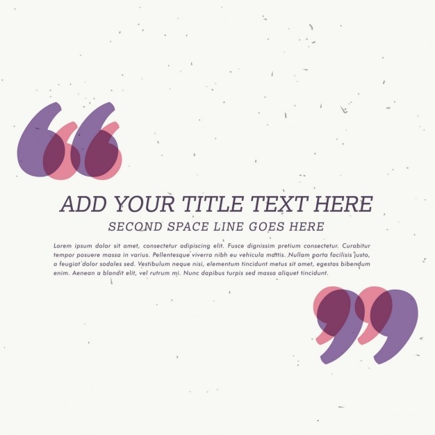 Cute text template