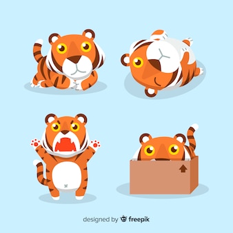 Cute tiger collection