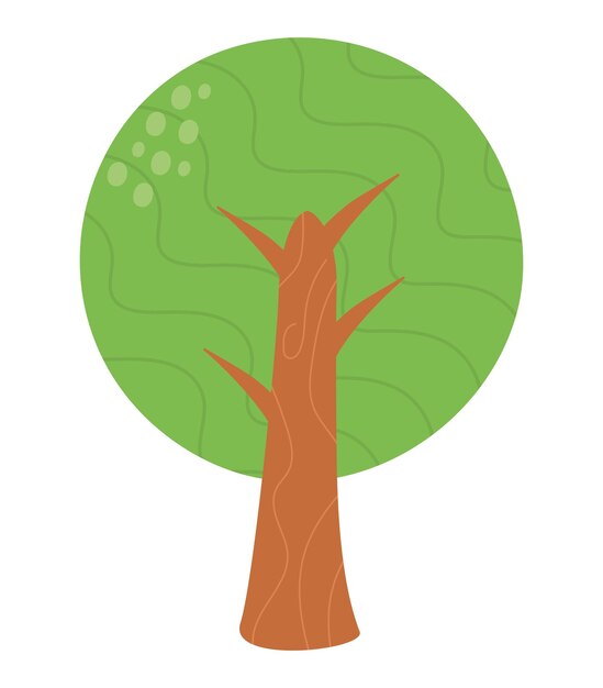 Cute tree illustration