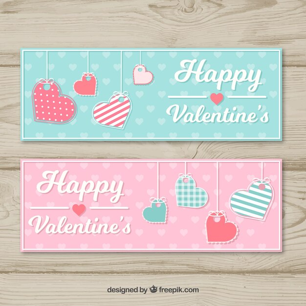 Banner di san valentino carino