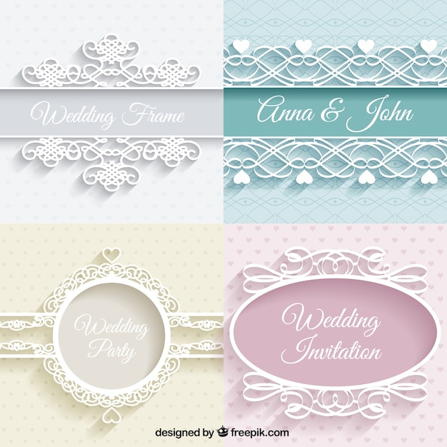 Cute weddings ornaments