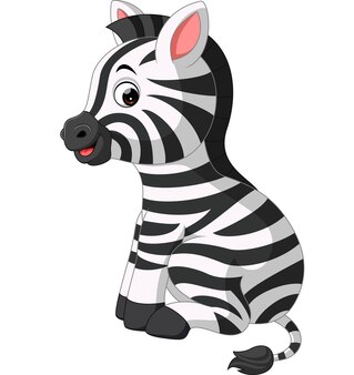 Premium Vector Illustration Of Cute Zebra Cartoon Premium Vector Illustration Of Cute Zebra Cartoon