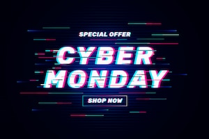 Cyber monday glitch offer banner