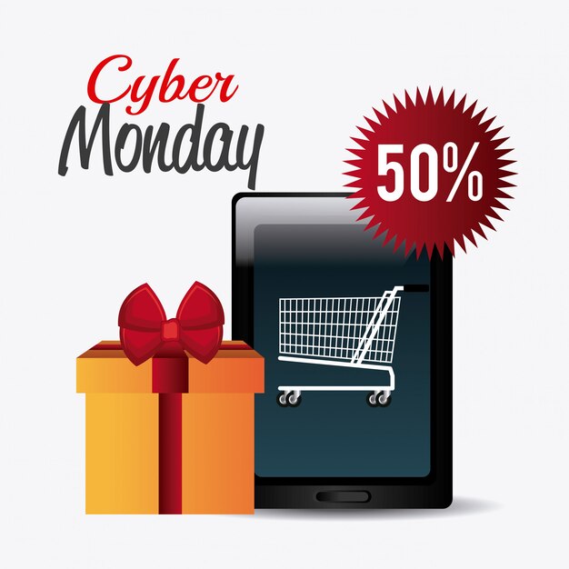 Cyber monday shopping season