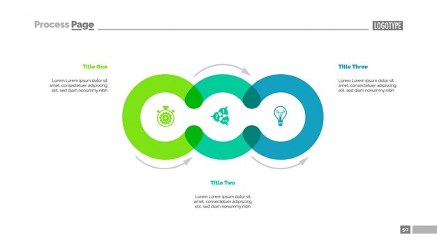 Cycle Diagram with Three Elements 