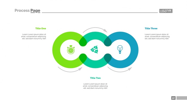 Cycle Diagram with Three Elements 