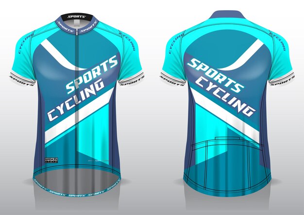 Download Premium Vector Cycling Jersey Template