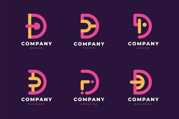 Коллекция логотипов D