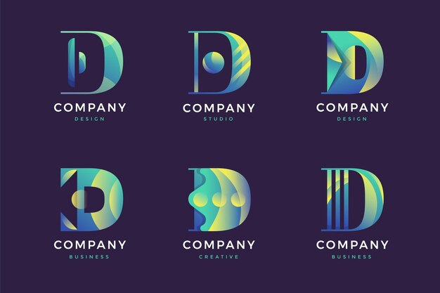 Коллекция логотипов D
