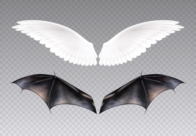 Daemon angel wings set