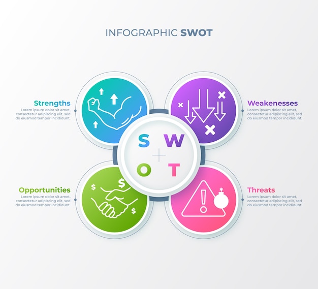 무료 벡터 dafo infographic 디자인 서식 파일