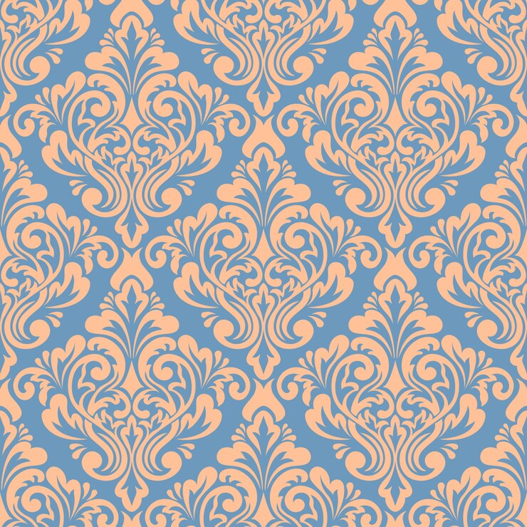 Free Vector damask seamless pattern background. classical luxury old fashioned damask ornament