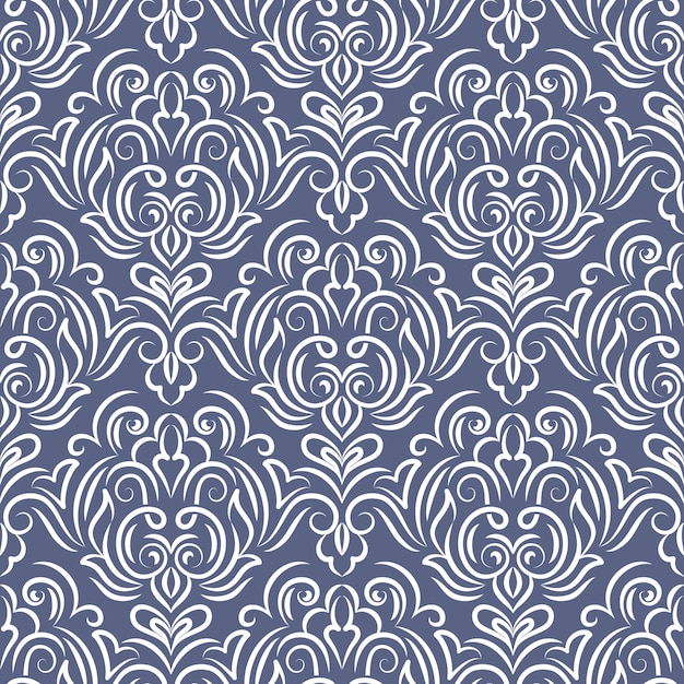 damask seamless pattern background