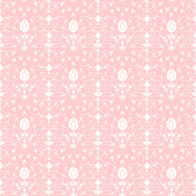 damask seamless pattern background