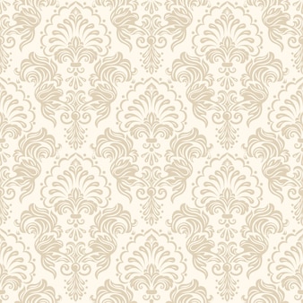 Damask seamless pattern background