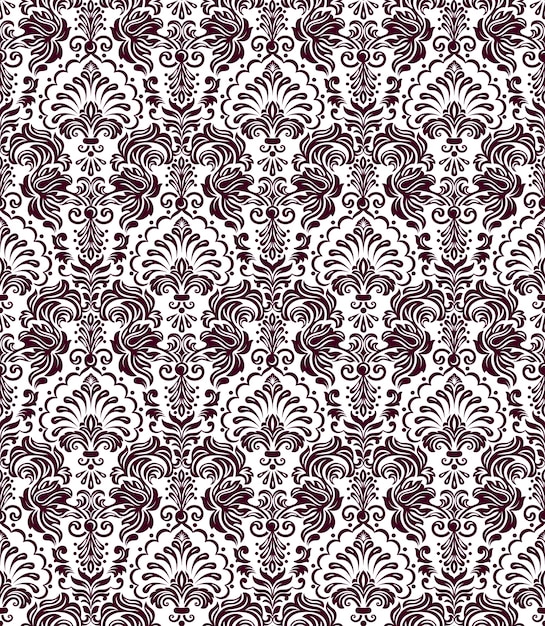 damask seamless pattern background