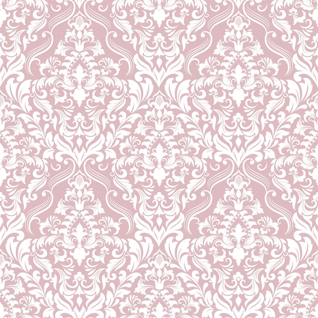 damask seamless pattern background