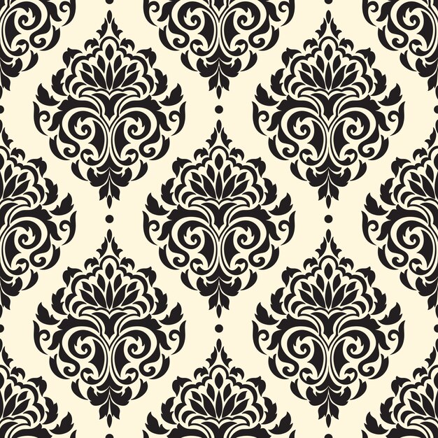 damask seamless pattern background