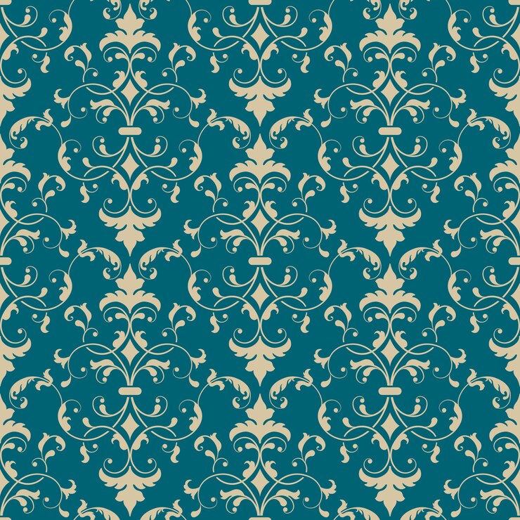 Free Vector damask seamless pattern element. classical luxury old fashioned damask ornament