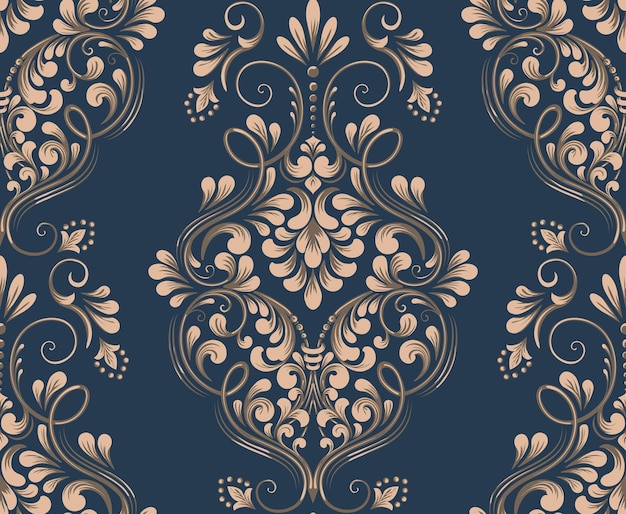 Free Vector  Damask seamless pattern element vector classical luxury old  fashioned damask ornament royal victorian seamless texture for wallpapers  textile wrapping vintage exquisite floral baroque template