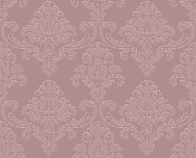 Free vector damask seamless pattern element vector classical luxury old fashioned damask ornament royal victorian seamless texture for wallpapers textile wrapping vintage exquisite floral baroque template