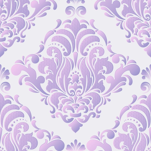 Free vector damask seamless pattern element.