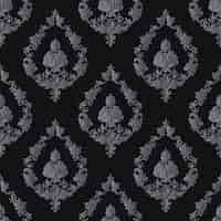 Free vector damask seamless pattern