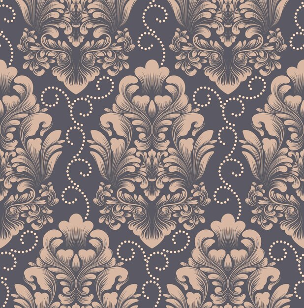 damask seamless pattern