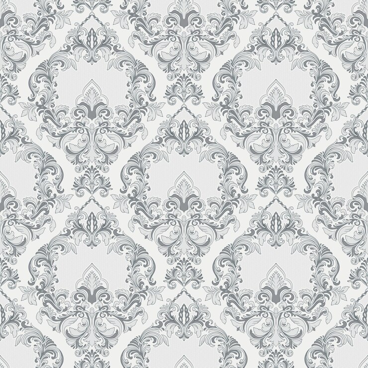 Free Vector damask seamless pattern