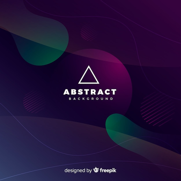 Free vector dark abstract background