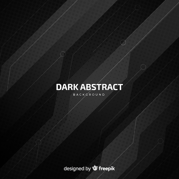 Free vector dark abstract background