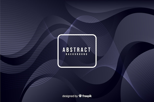 Dark background of abstract shapes