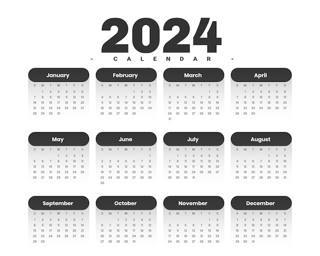 Premium Vector 2025 Calendar Template editable vector