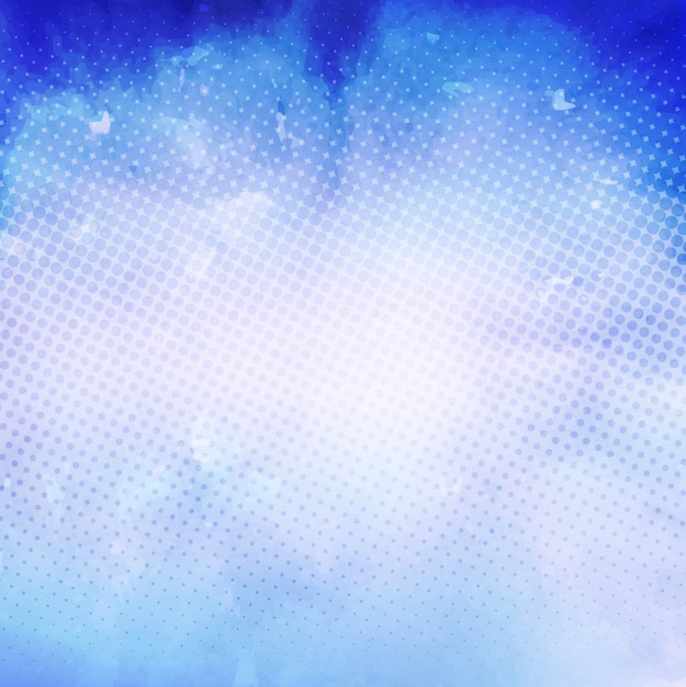 Dark blue abstract background, watercolor stains texture