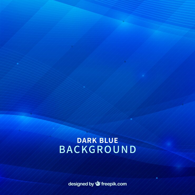 ฟรี Vector dark blue abstract background
