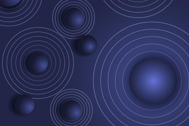 Dark blue abstract geometric background