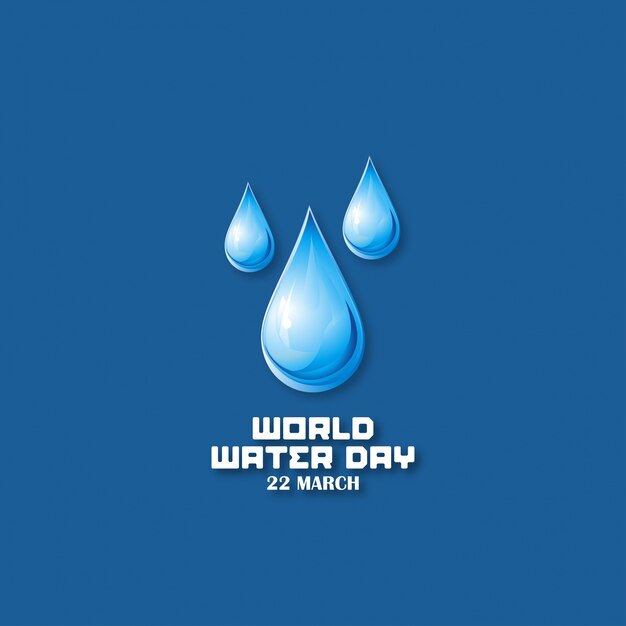 Фон Всемирного дня водных ресурсов