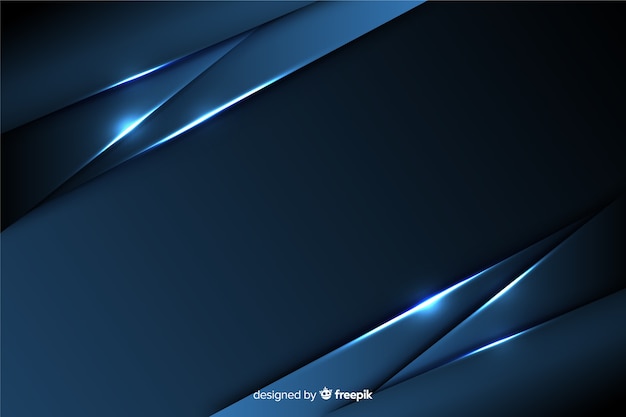 Dark blue background with metallic effect