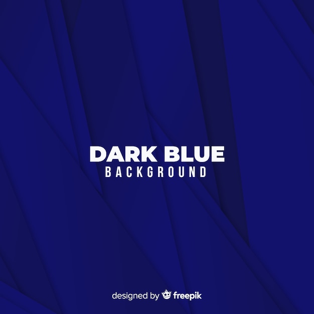 Dark blue polygonal background