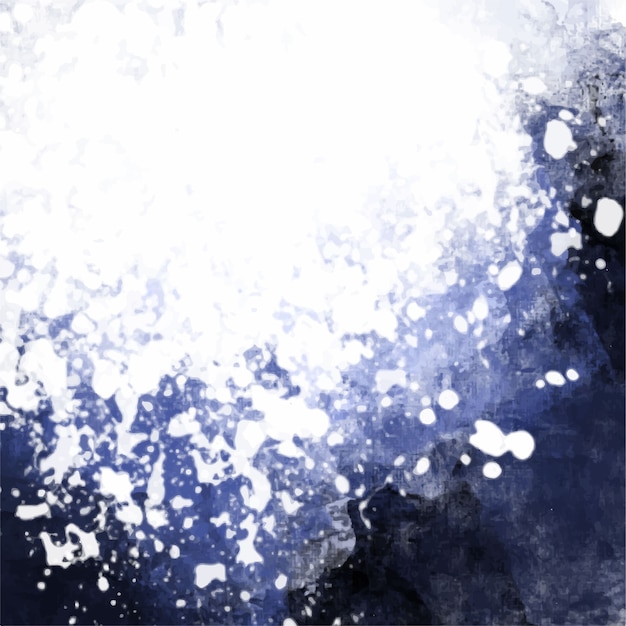 Free vector dark blue watercolor background