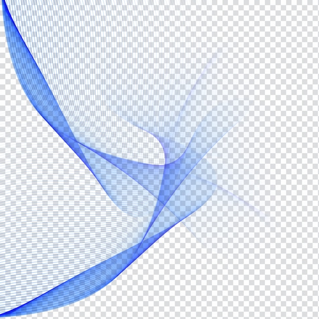 Free vector dark blue wavy shape