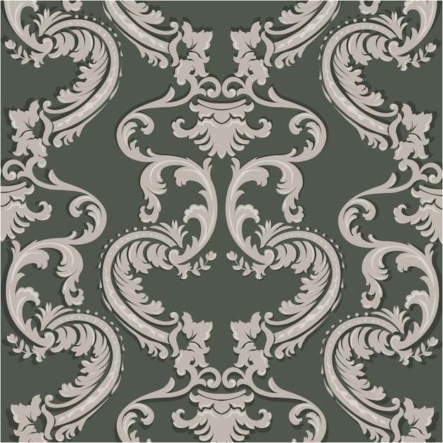 Dark colors ornamental pattern background