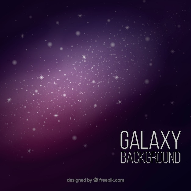 Dark galaxy background